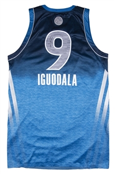 2012 Andre Iguodala Game-Issued & Signed NBA All Star Game Eastern Conference Jersey (NBA/MeiGray)